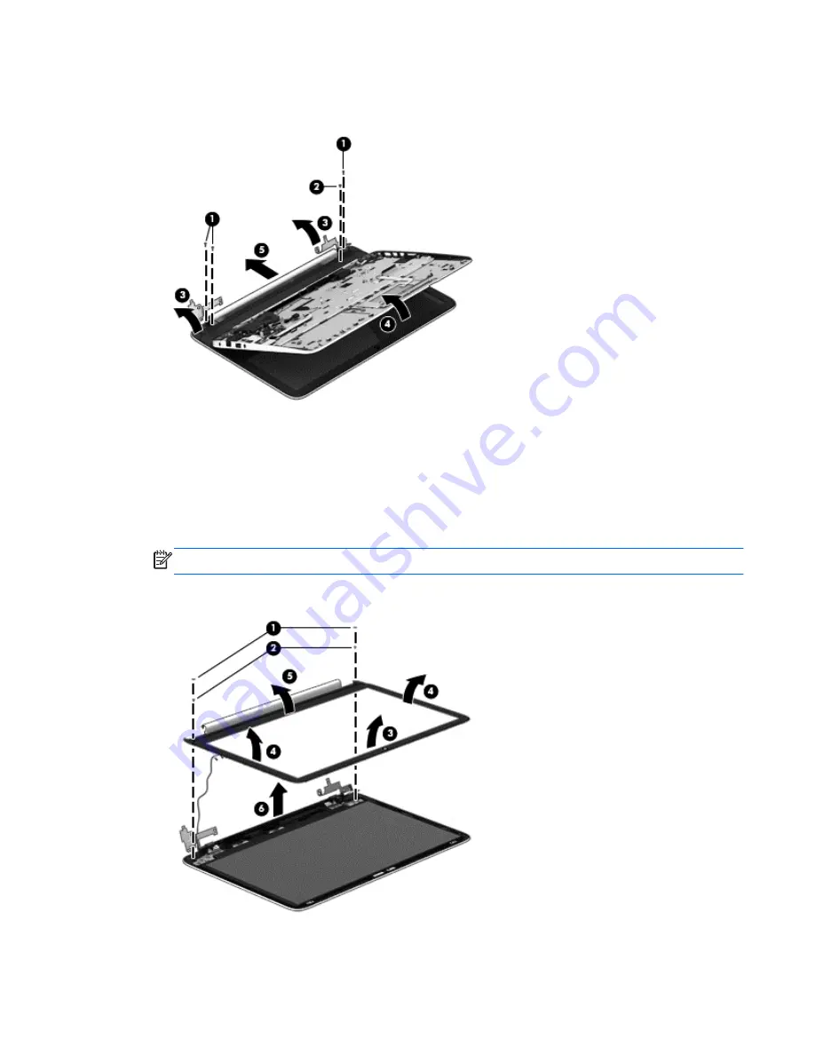 HP ENVY m6 Sleekbook Maintenance And Service Manual Download Page 67