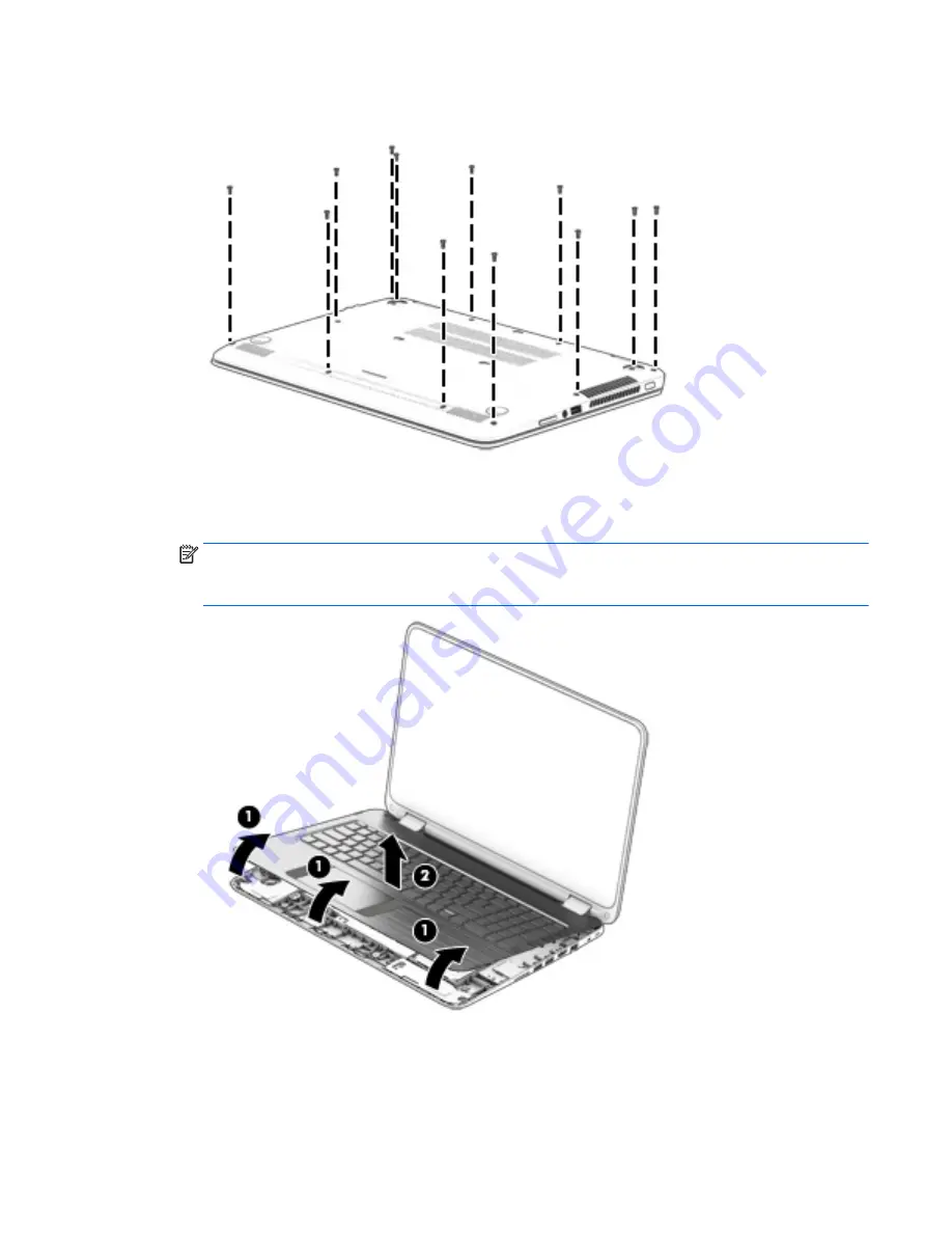 HP ENVY x360 Convertible PC Maintenance And Service Manual Download Page 37