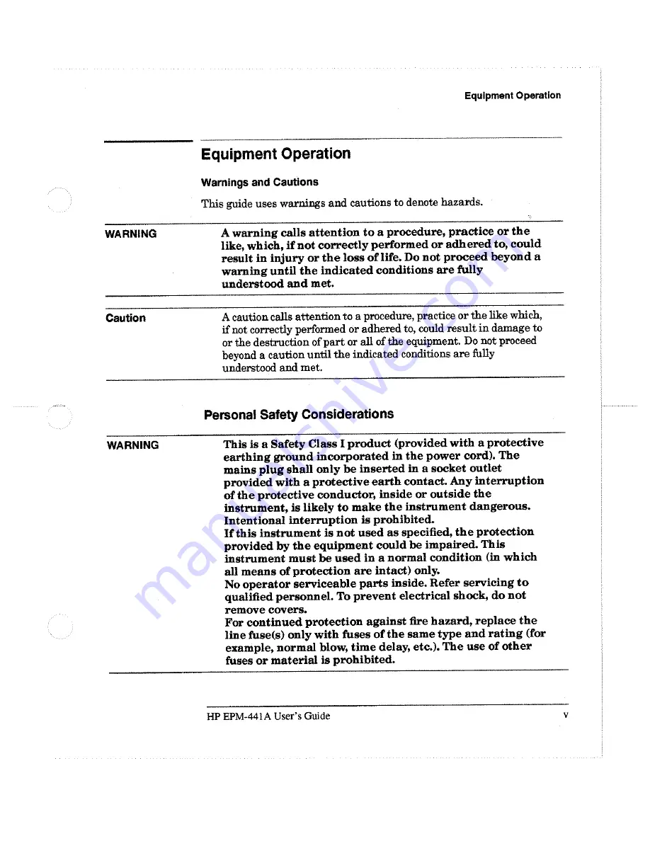 HP EPM-441A User Manual Download Page 6