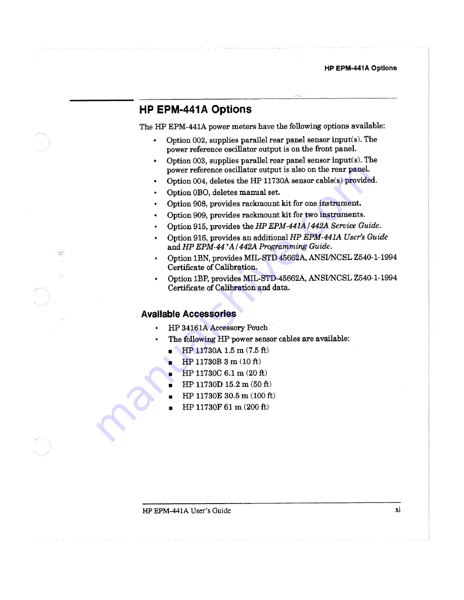 HP EPM-441A User Manual Download Page 12