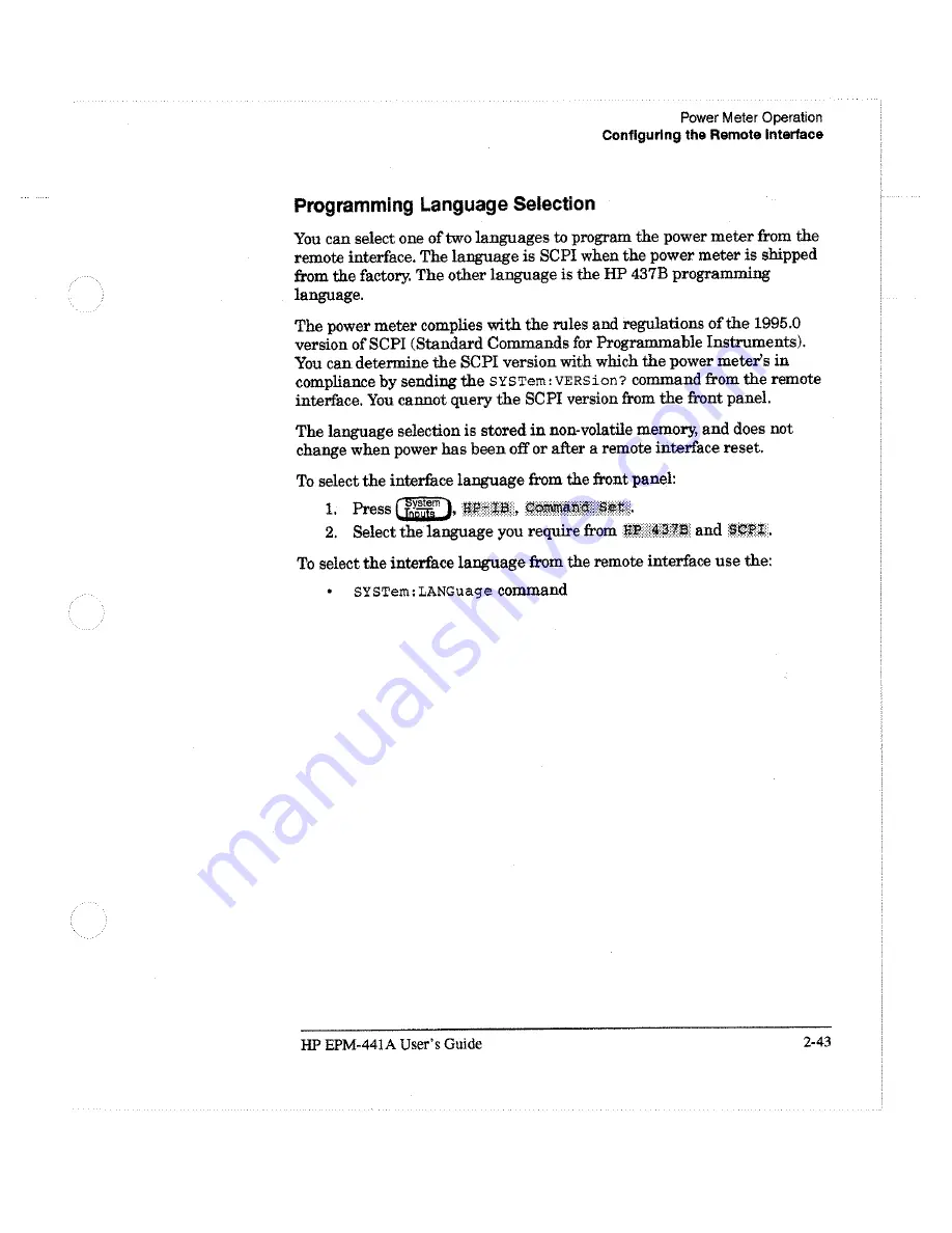 HP EPM-441A User Manual Download Page 80