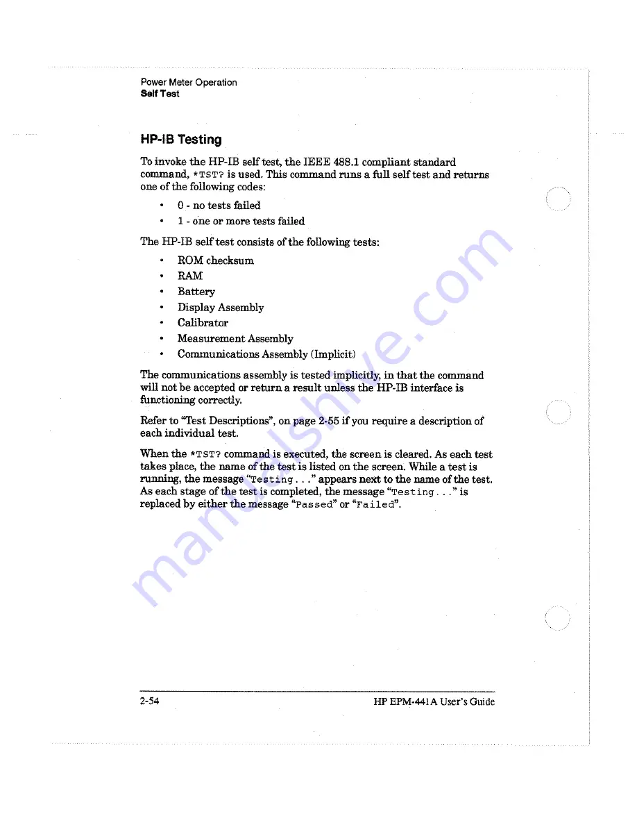 HP EPM-441A User Manual Download Page 91