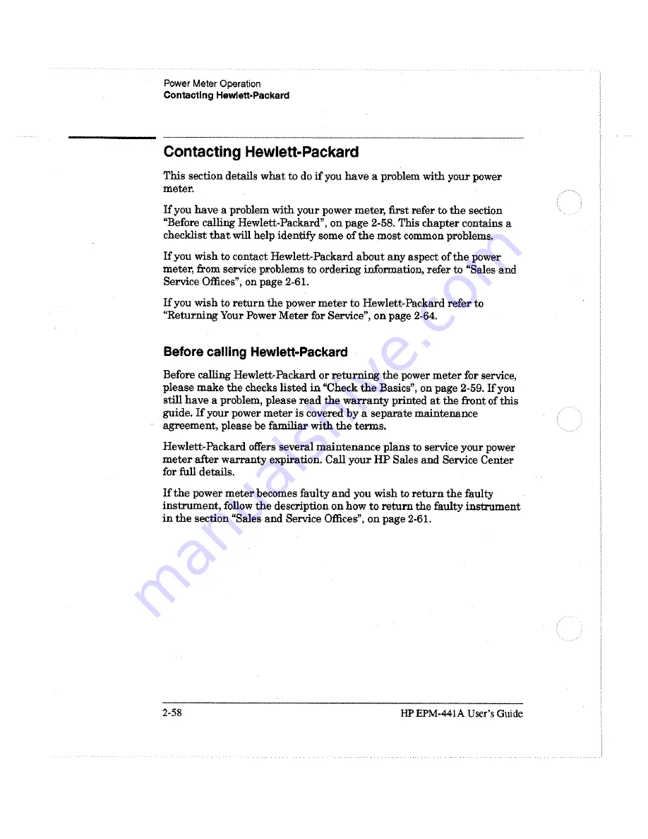 HP EPM-441A User Manual Download Page 95