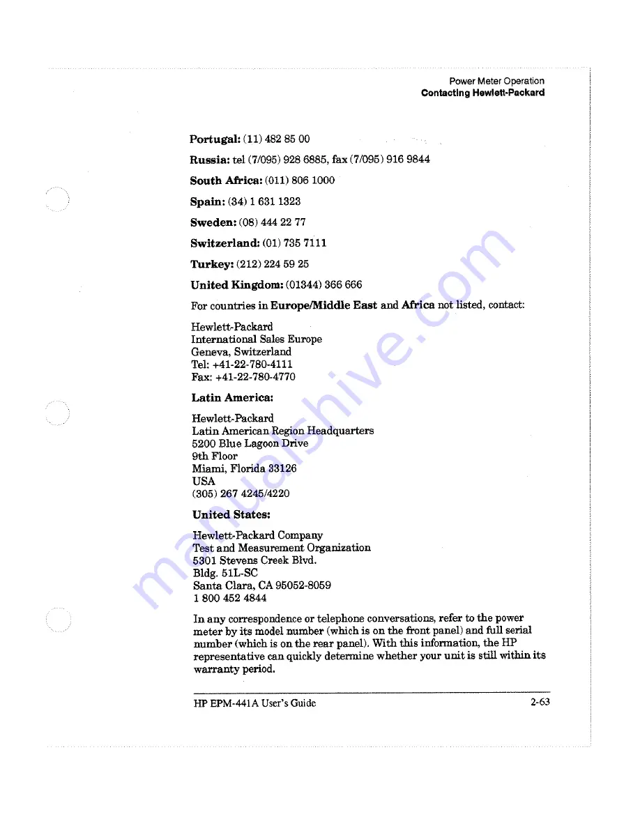 HP EPM-441A User Manual Download Page 100