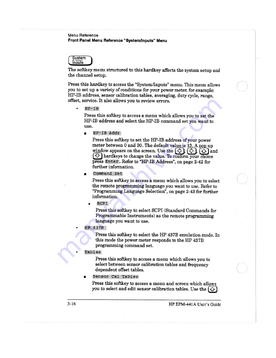 HP EPM-441A User Manual Download Page 117