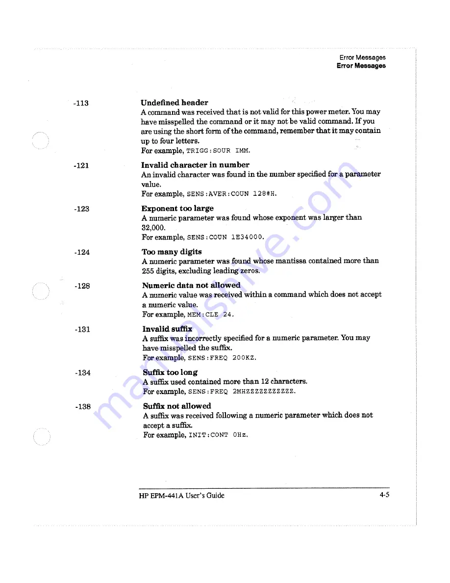 HP EPM-441A User Manual Download Page 132