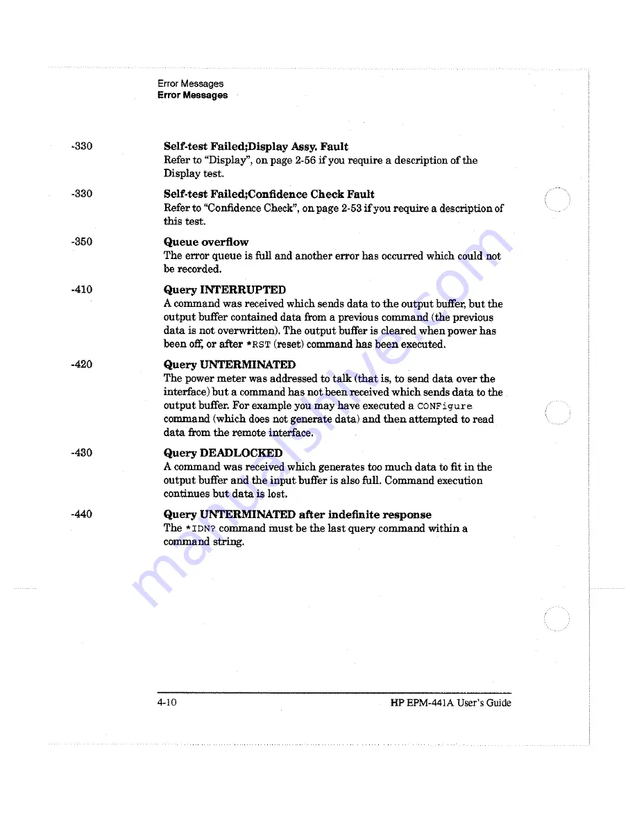 HP EPM-441A User Manual Download Page 137