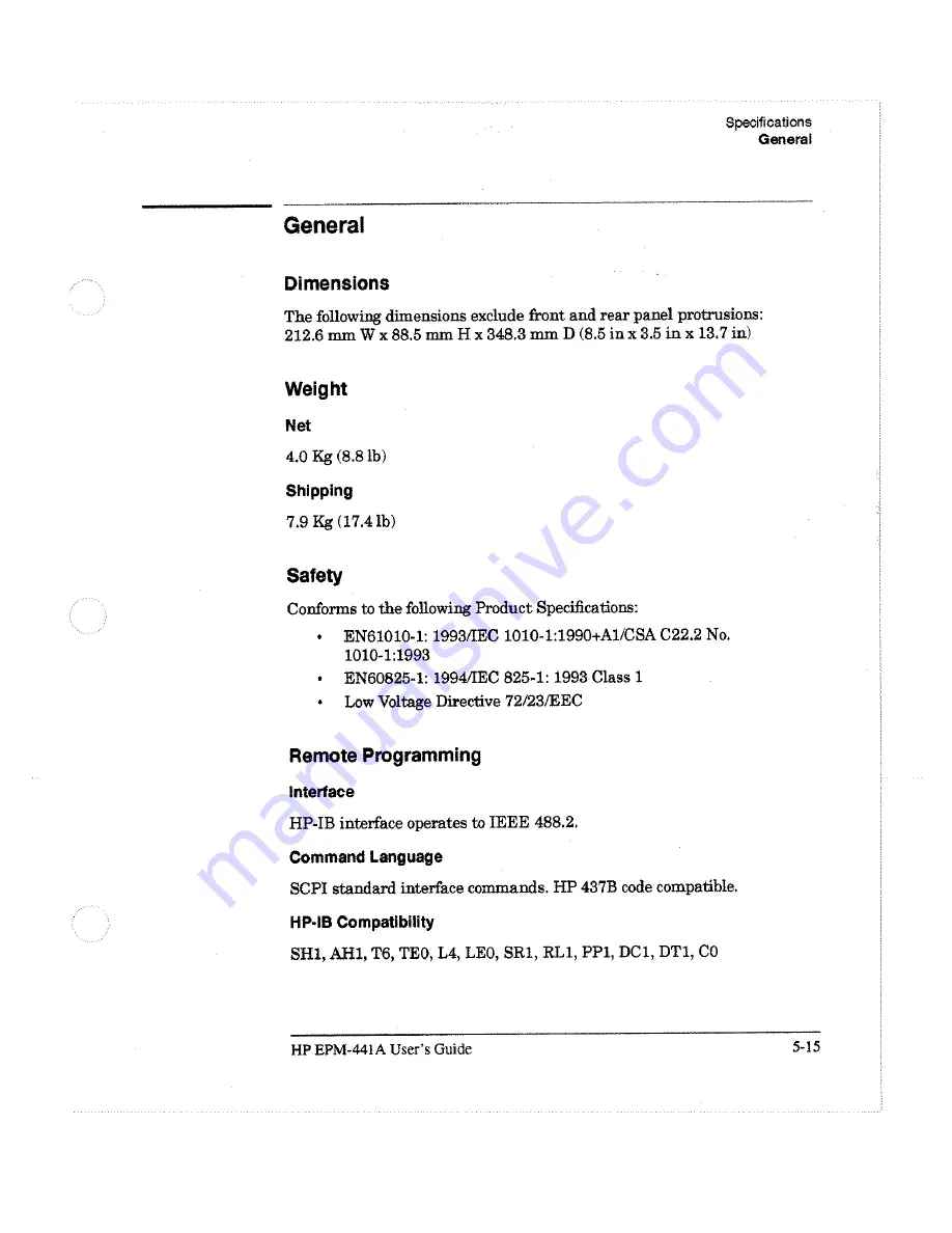 HP EPM-441A User Manual Download Page 152