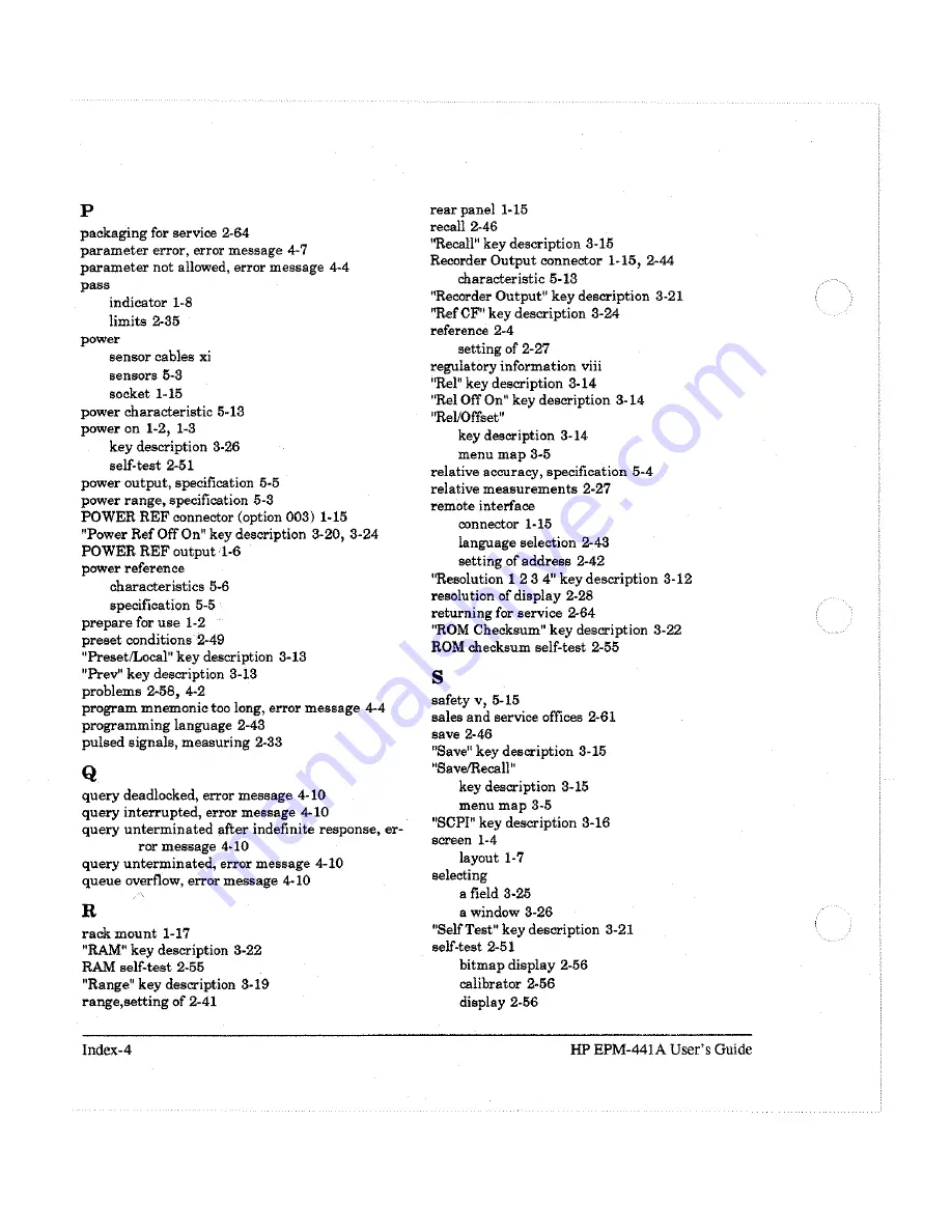 HP EPM-441A User Manual Download Page 157