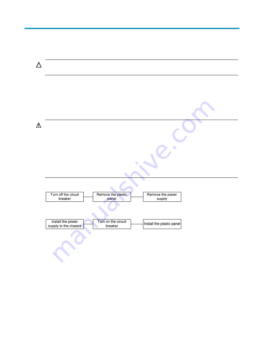 HP FlexFabric 12900 series Installation Manual Download Page 59