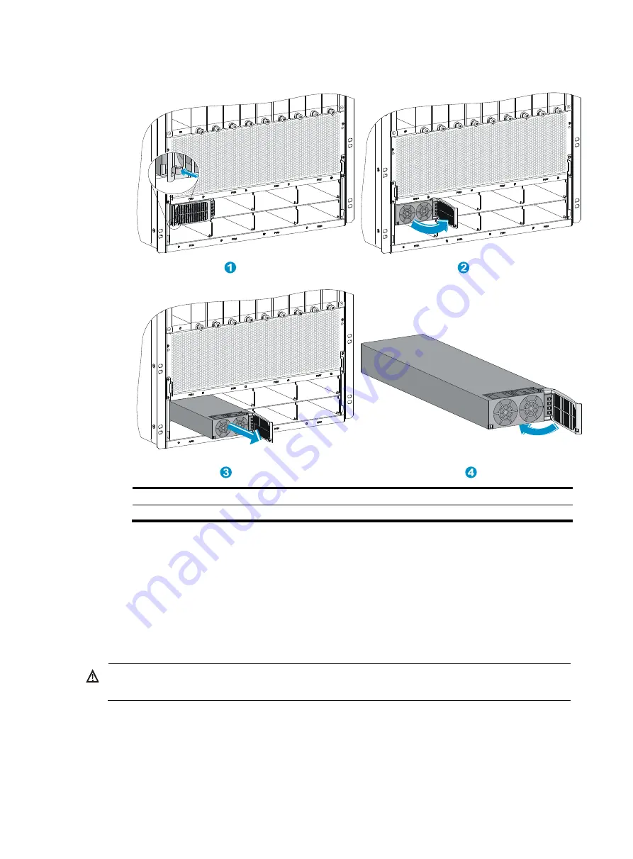 HP FlexFabric 12900 series Installation Manual Download Page 61