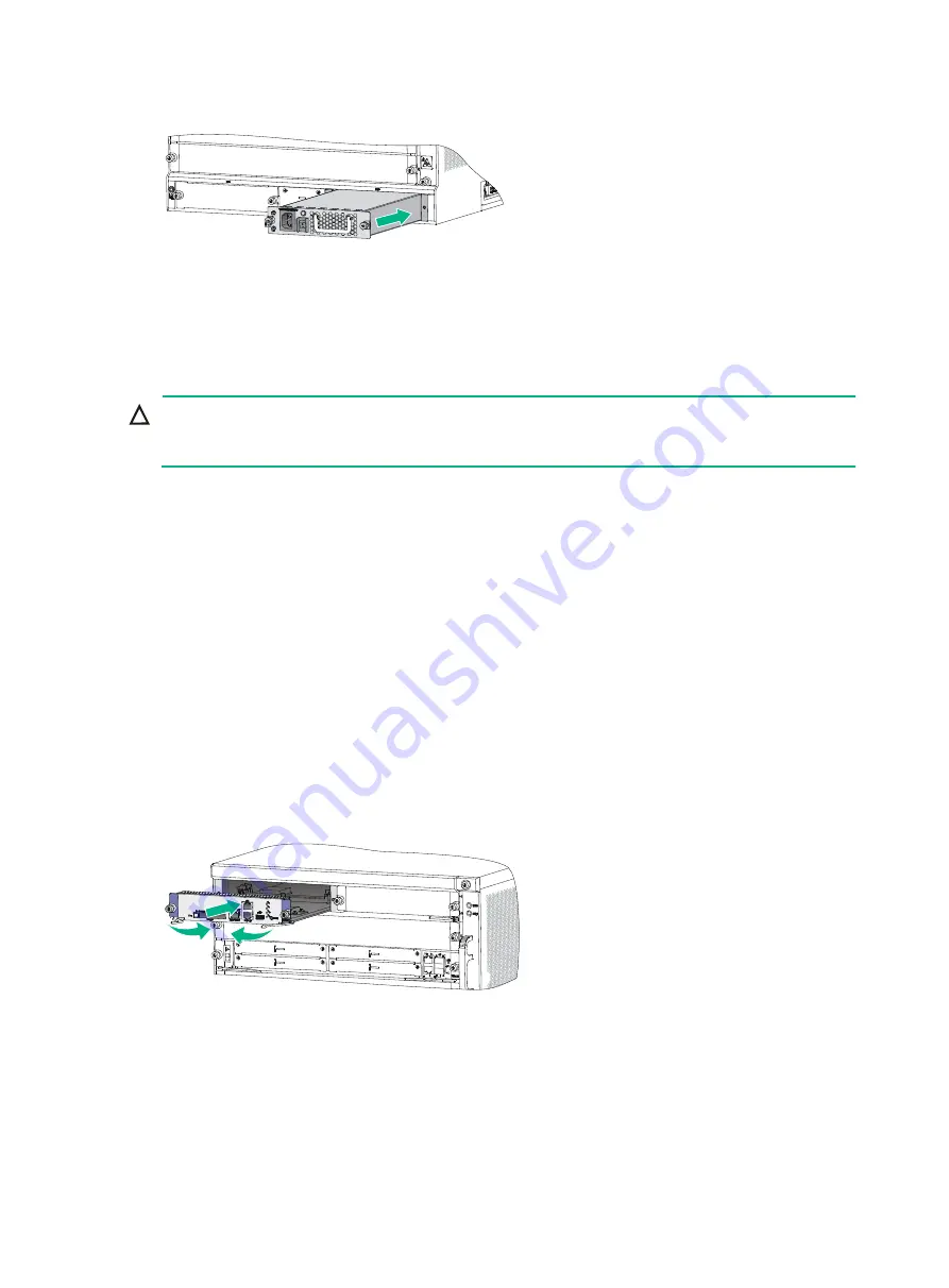 HP FlexNetwork HSR6802 Installation Manual Download Page 20