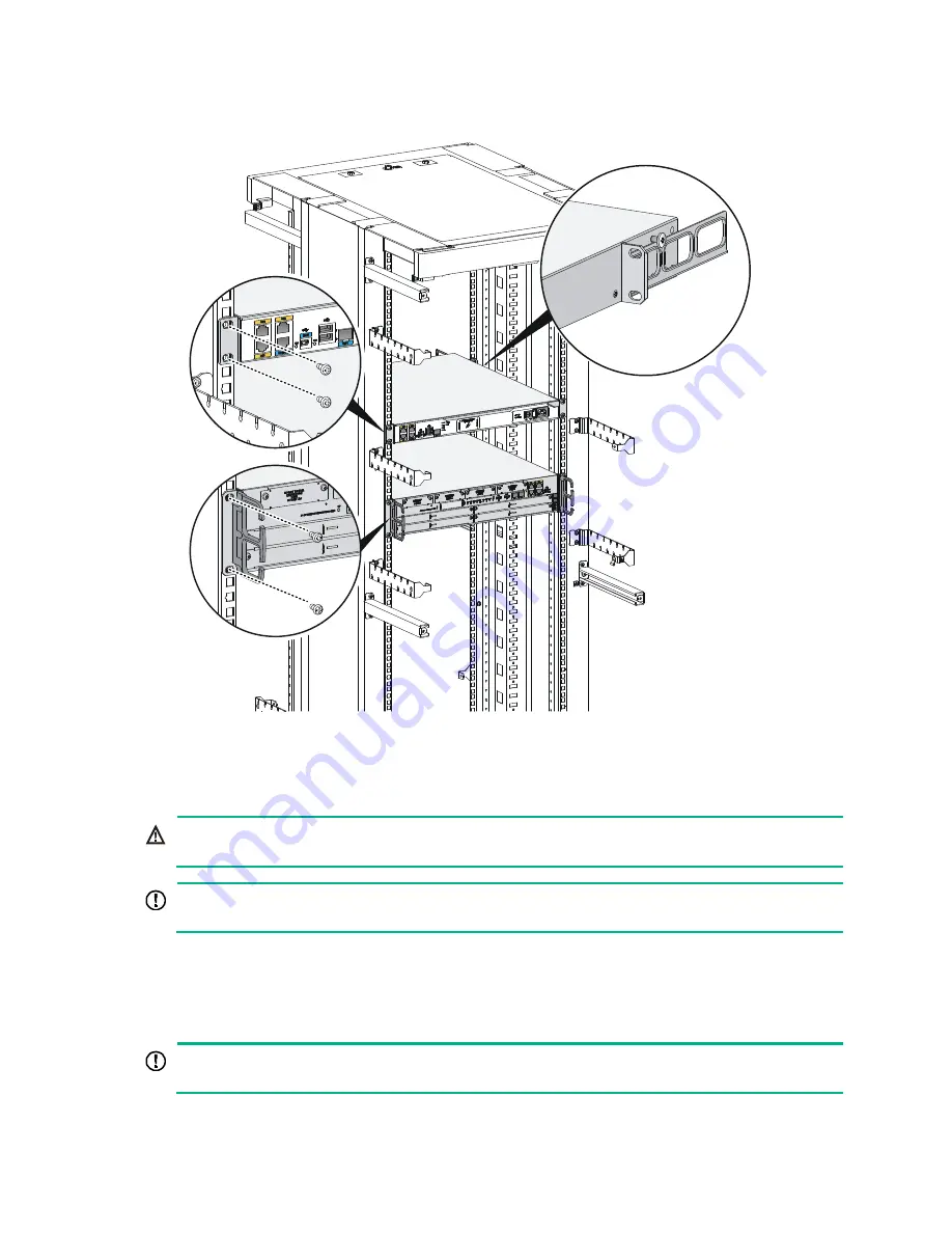 HP FlexNetwork MSR3012 Installation Manual Download Page 23