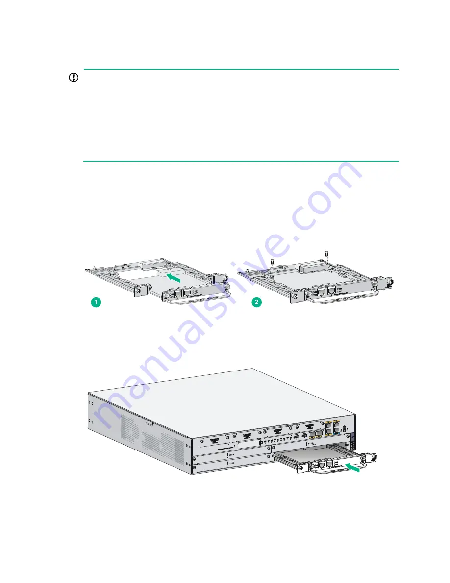 HP FlexNetwork MSR3012 Скачать руководство пользователя страница 31