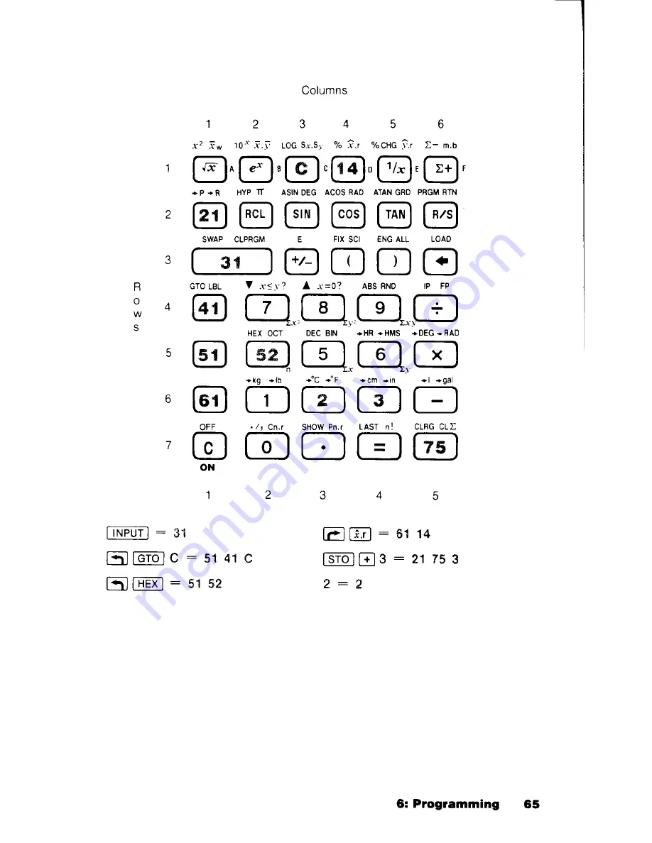 HP HP-20S Скачать руководство пользователя страница 67