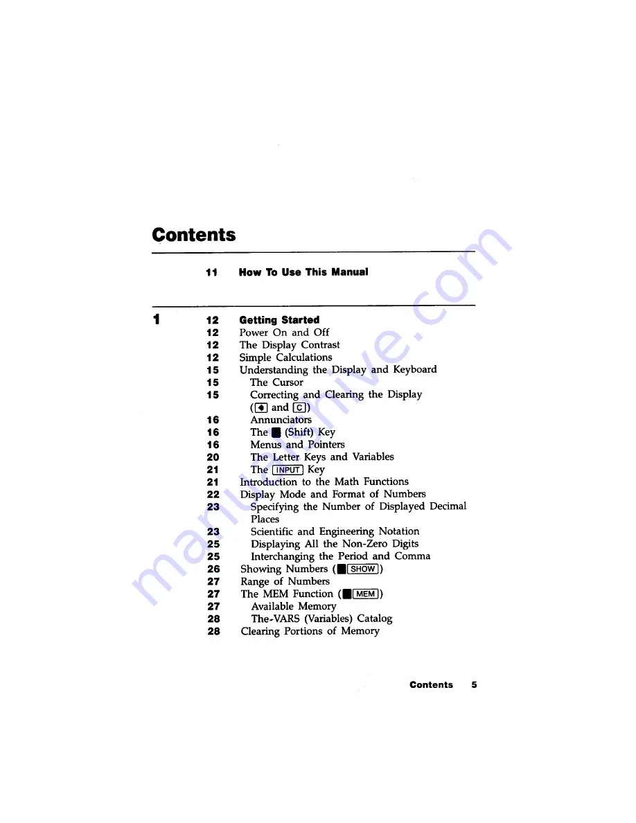 HP HP-22S Owner'S Manual Download Page 5