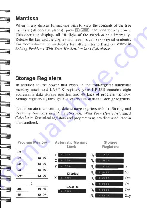 HP HP-33C Скачать руководство пользователя страница 21