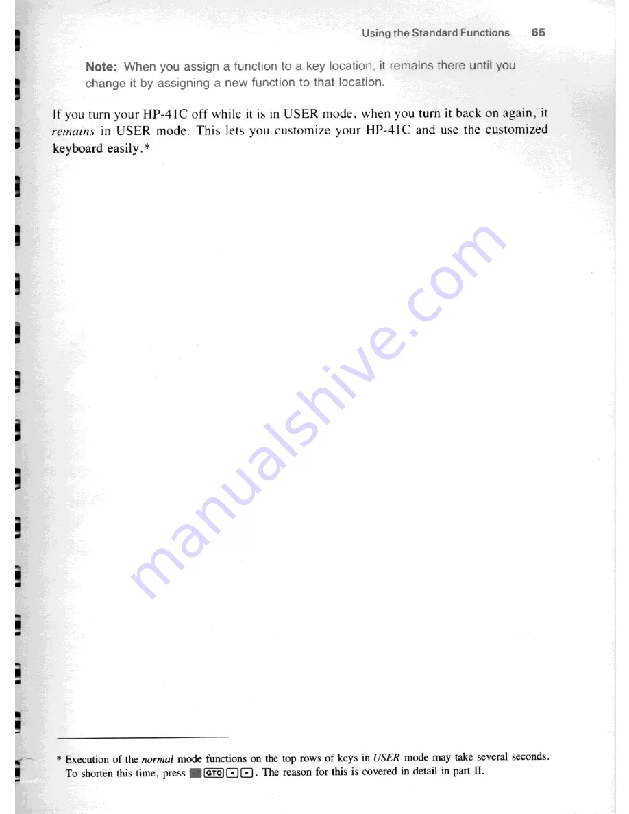 HP HP-41C Owner'S Handbook Manual Download Page 71