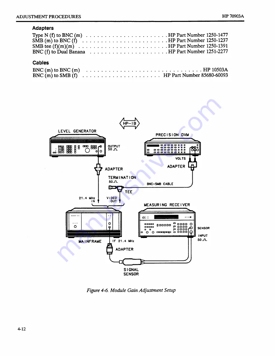 HP HP 70903A Скачать руководство пользователя страница 122