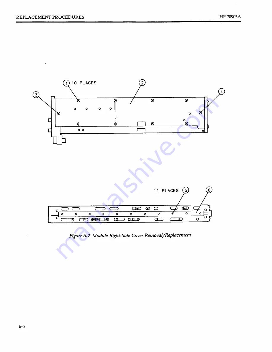 HP HP 70903A Service Manual Download Page 160