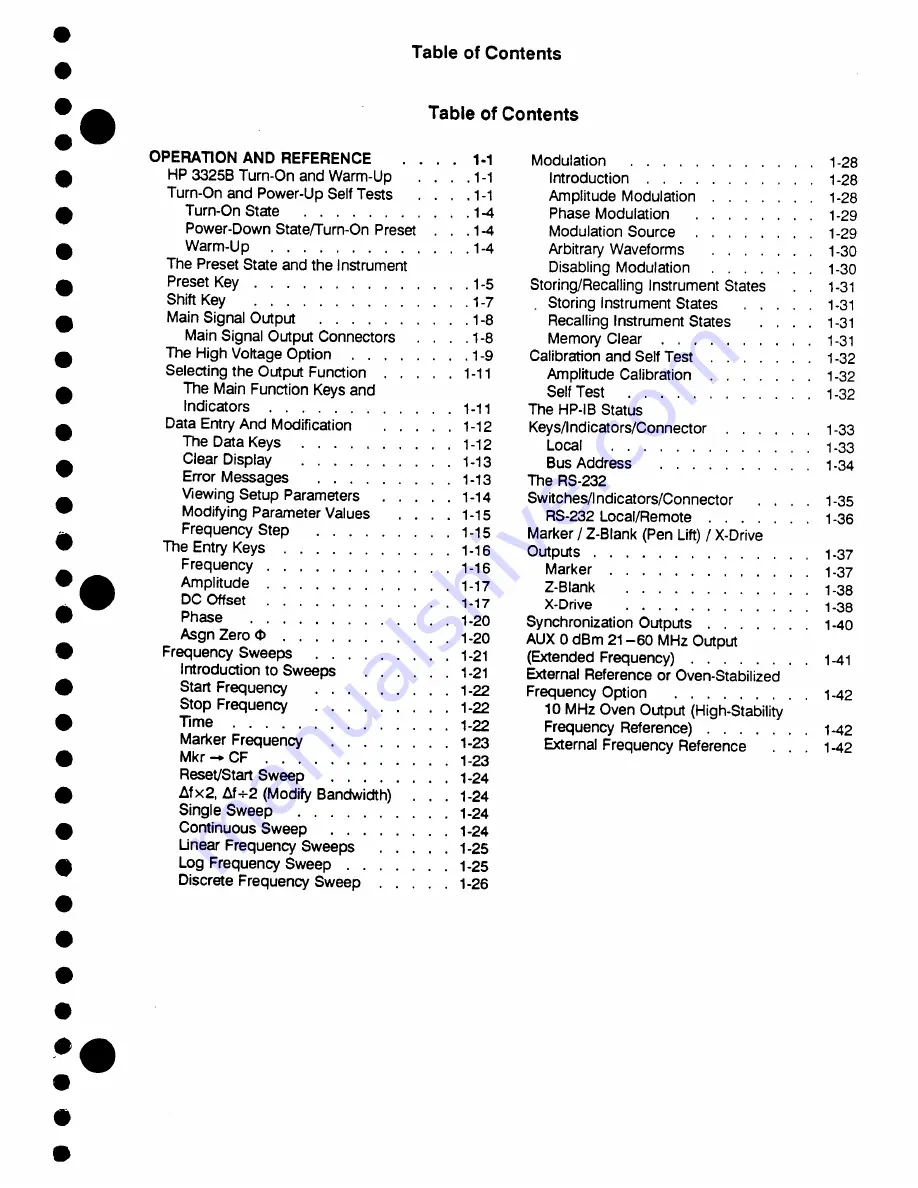 HP HP 81536A Operating Manual Download Page 7