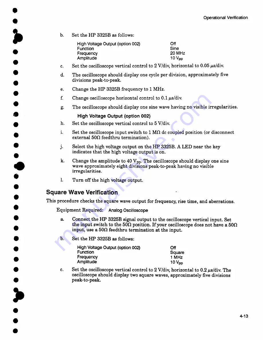 HP HP 81536A Operating Manual Download Page 159