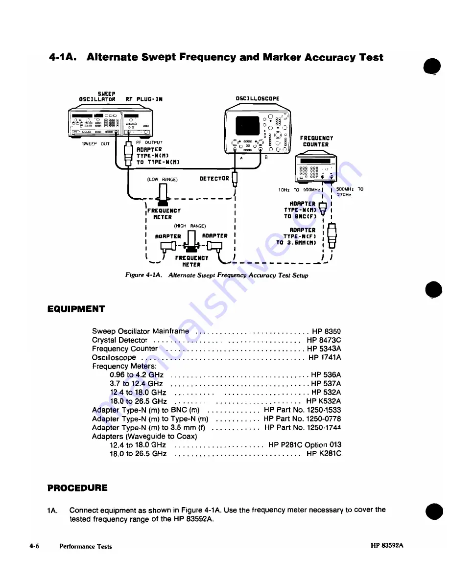 HP HP 83592A Скачать руководство пользователя страница 59