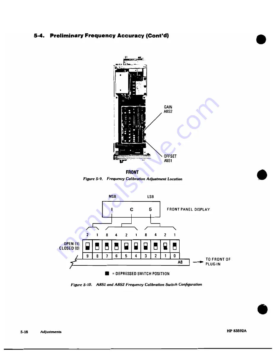 HP HP 83592A Скачать руководство пользователя страница 112