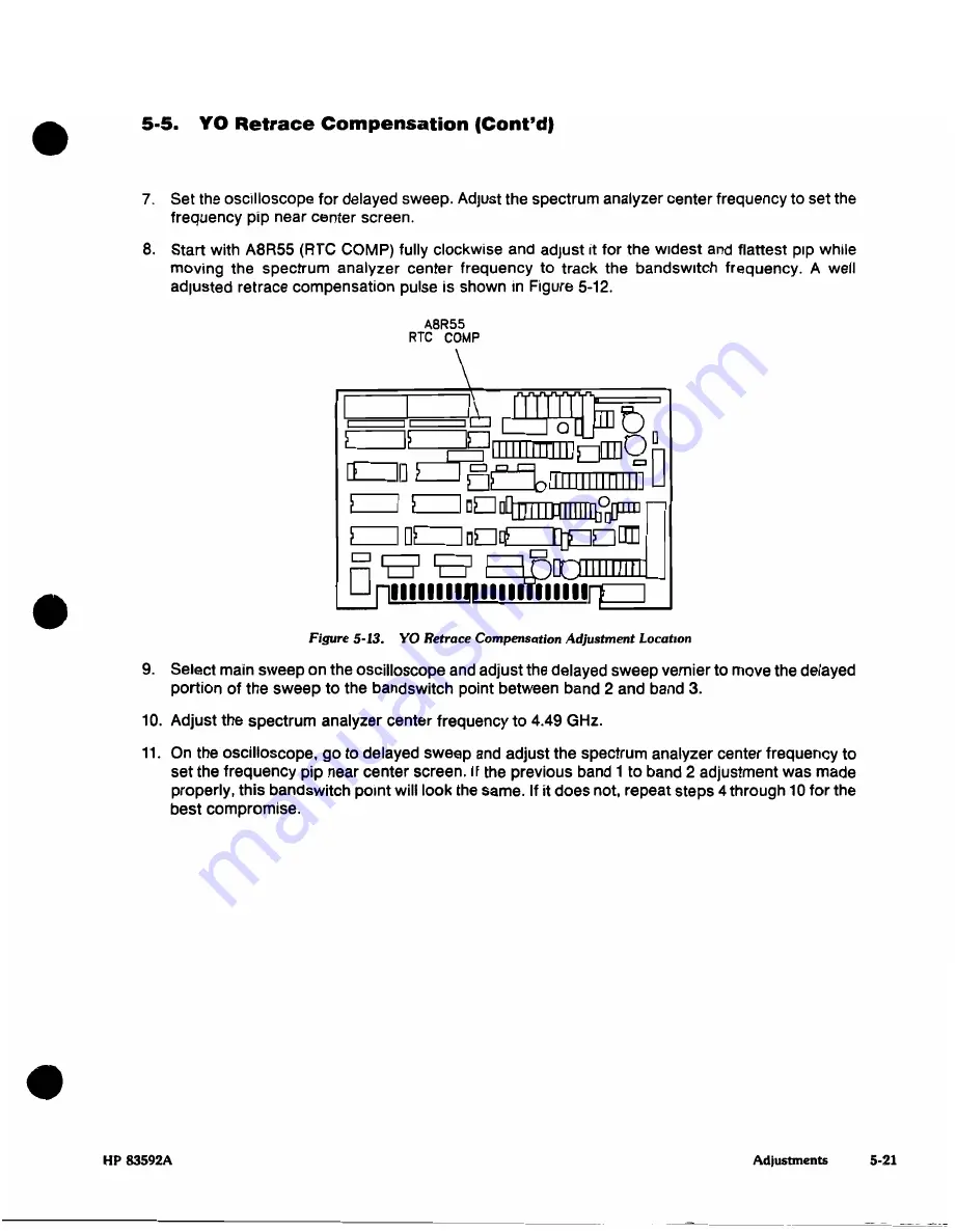 HP HP 83592A Скачать руководство пользователя страница 115