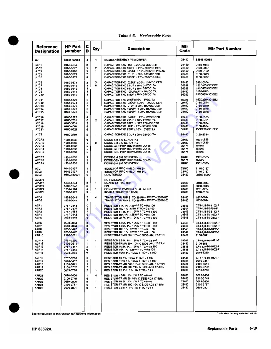 HP HP 83592A Скачать руководство пользователя страница 182