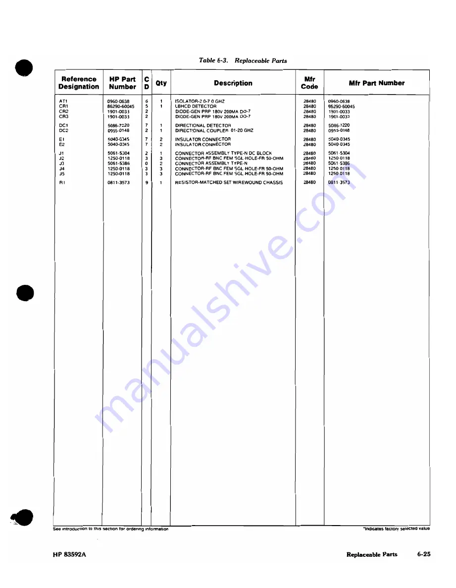 HP HP 83592A Скачать руководство пользователя страница 188