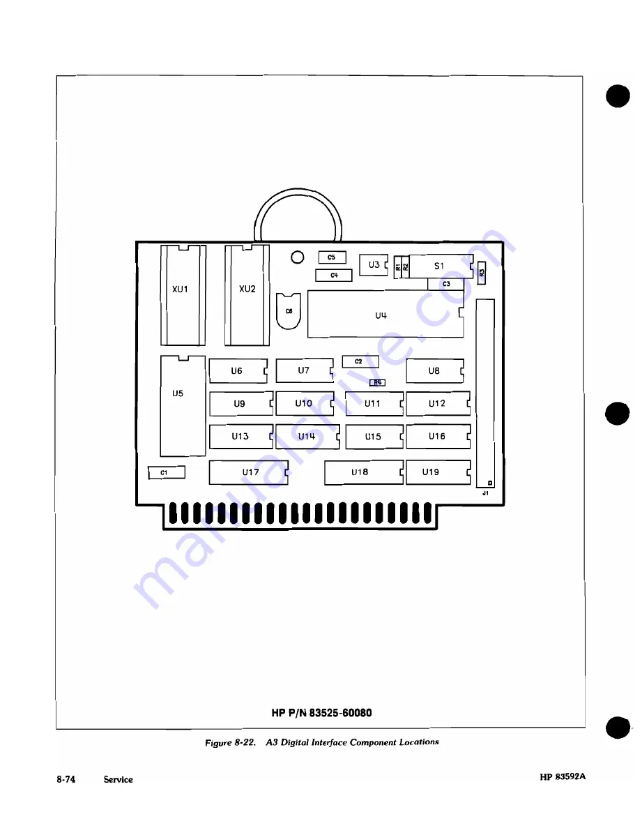 HP HP 83592A Operating And Service Manual Download Page 262