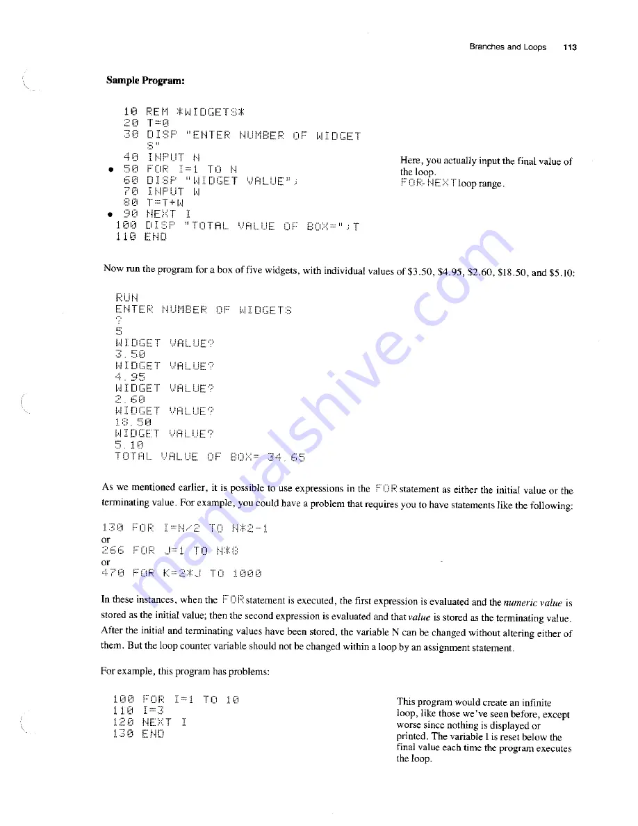 HP HP-85 Скачать руководство пользователя страница 112