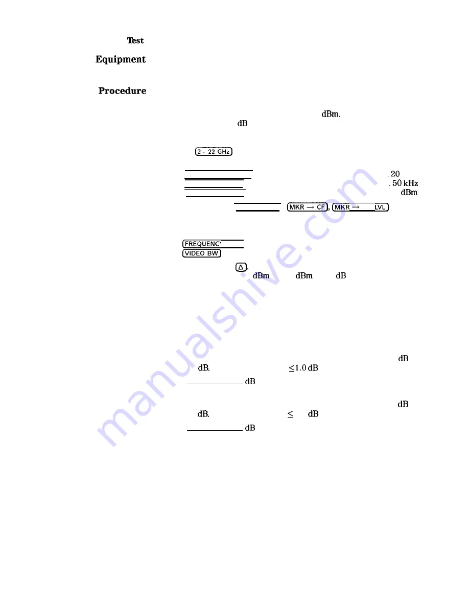 HP HP 8566B Adjustment Manual Download Page 53