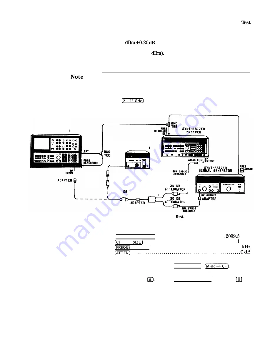 HP HP 8566B Adjustment Manual Download Page 94