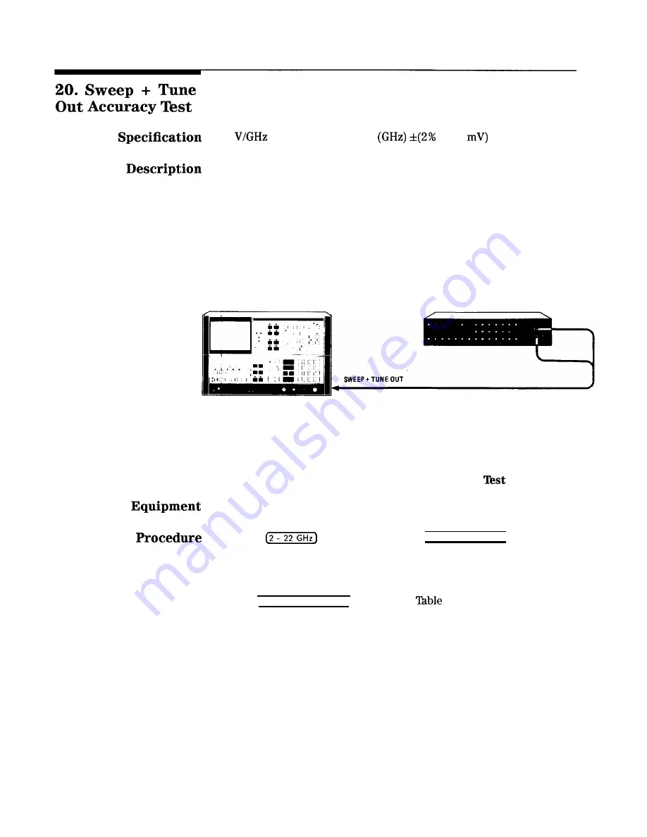 HP HP 8566B Adjustment Manual Download Page 107