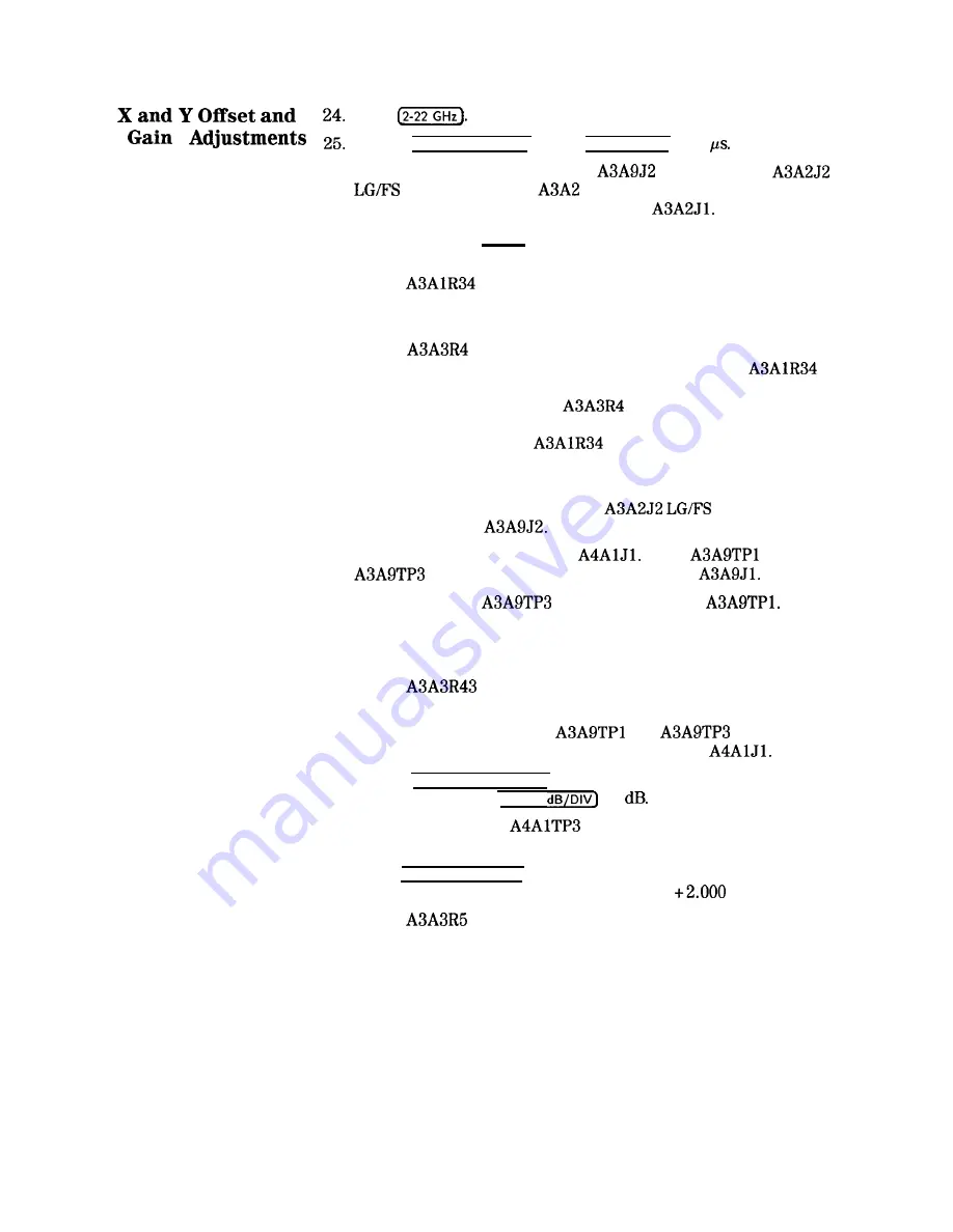 HP HP 8566B Adjustment Manual Download Page 356