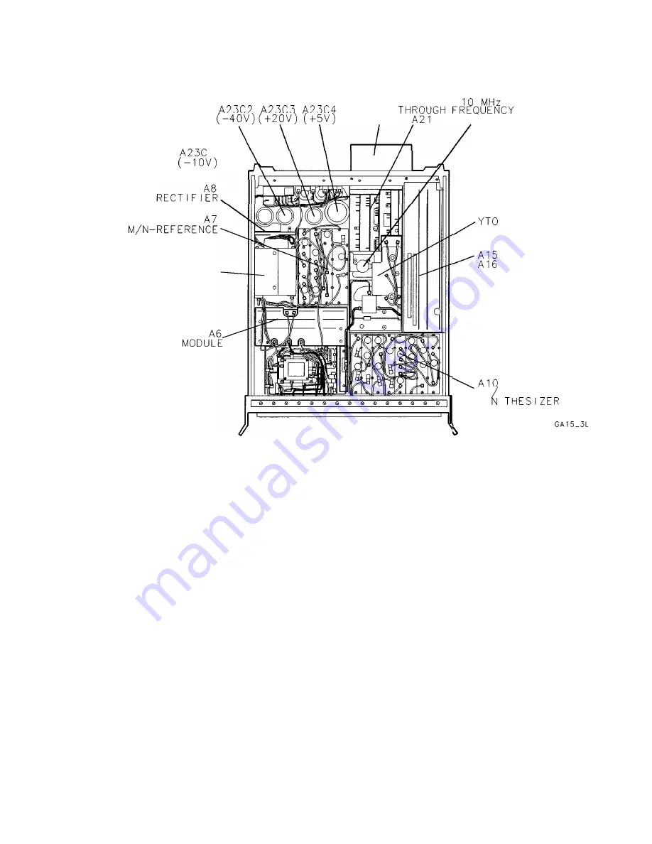 HP HP 8566B Adjustment Manual Download Page 401