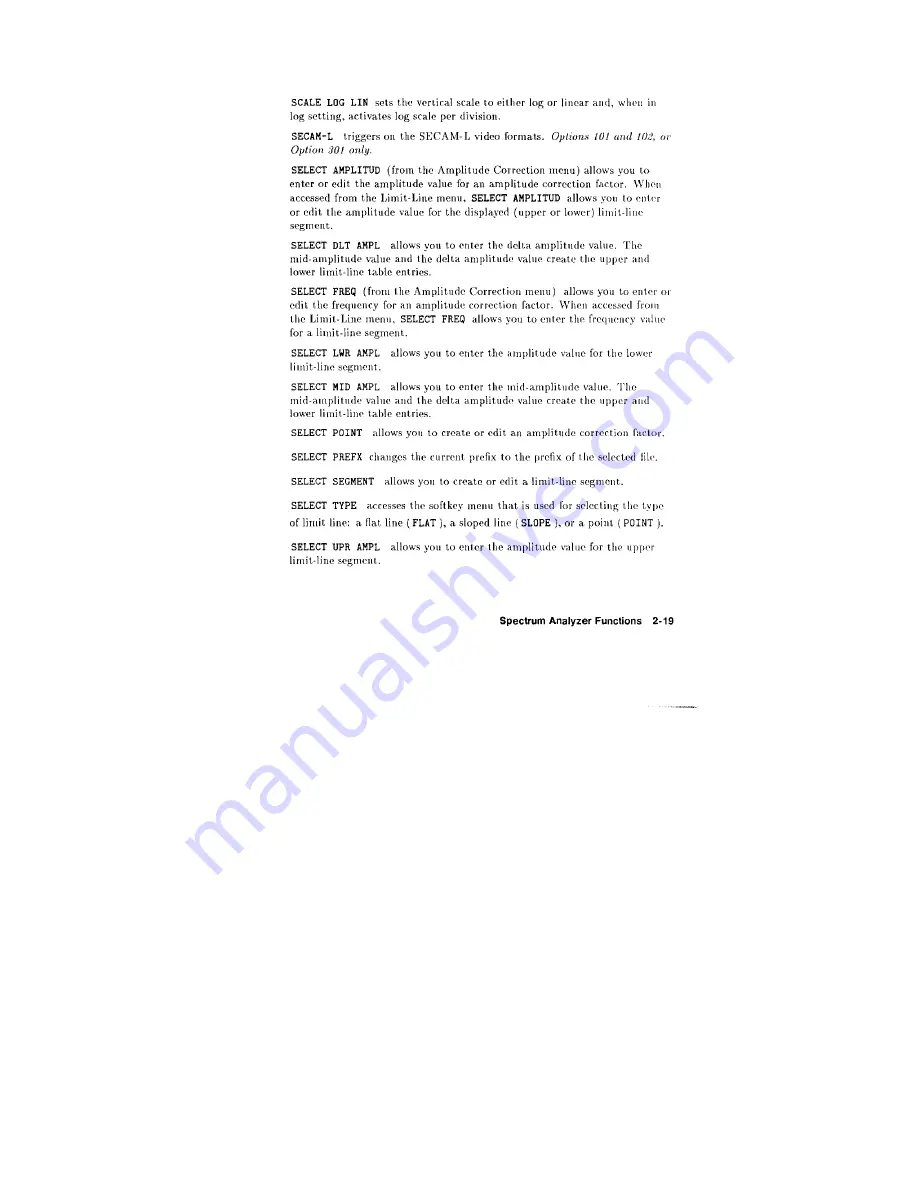 HP HP 8590 Series Quick Reference Manual Download Page 39