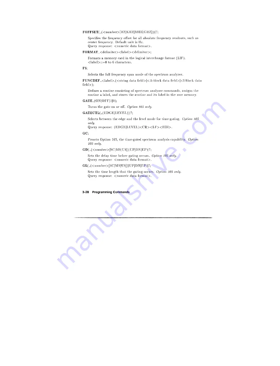 HP HP 8590 Series Quick Reference Manual Download Page 72