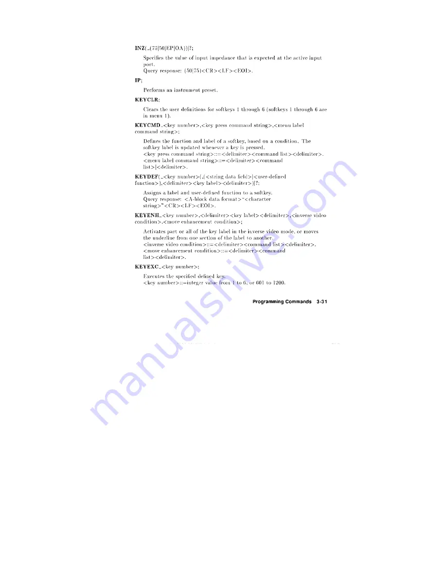 HP HP 8590 Series Quick Reference Manual Download Page 75