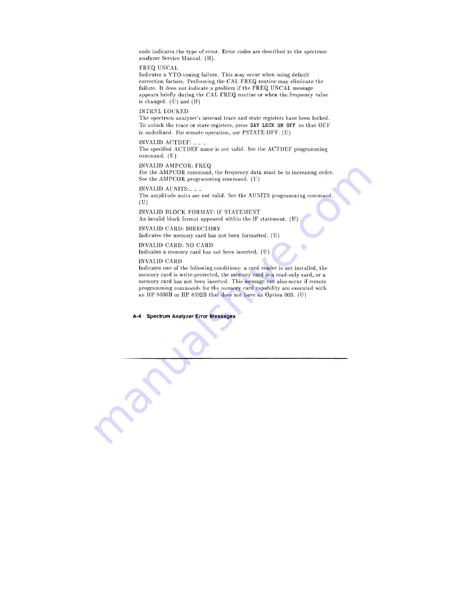 HP HP 8590 Series Quick Reference Manual Download Page 109