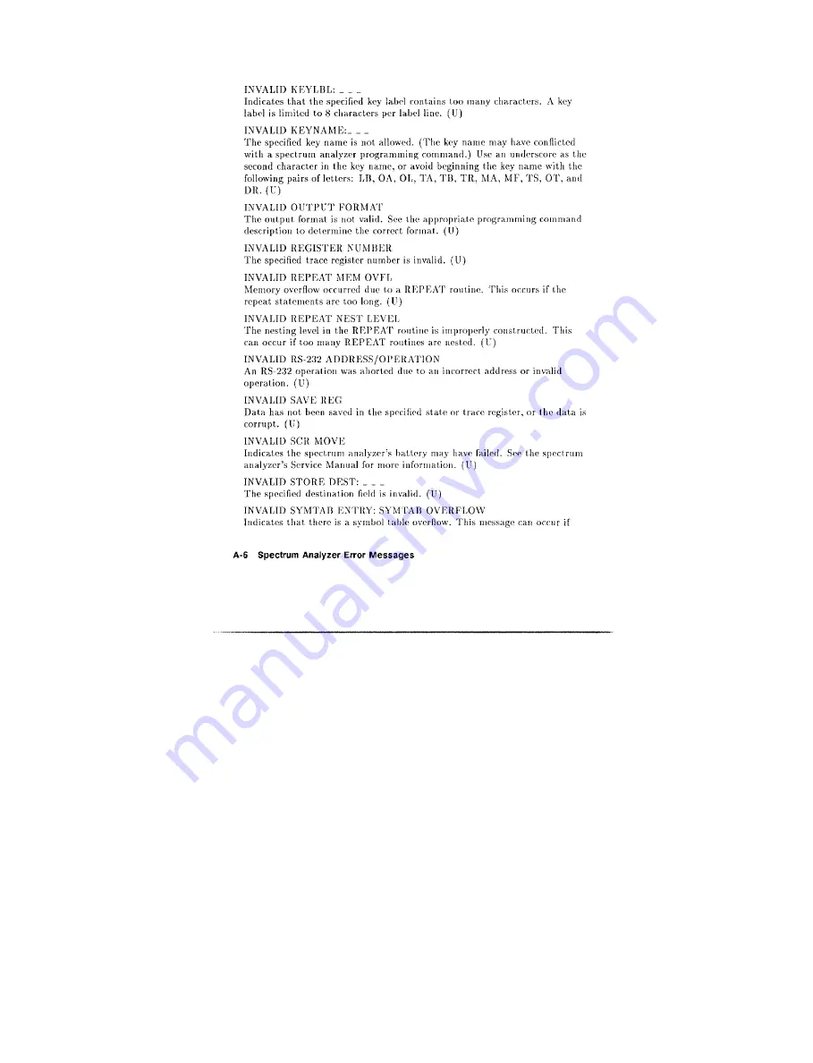 HP HP 8590 Series Quick Reference Manual Download Page 111