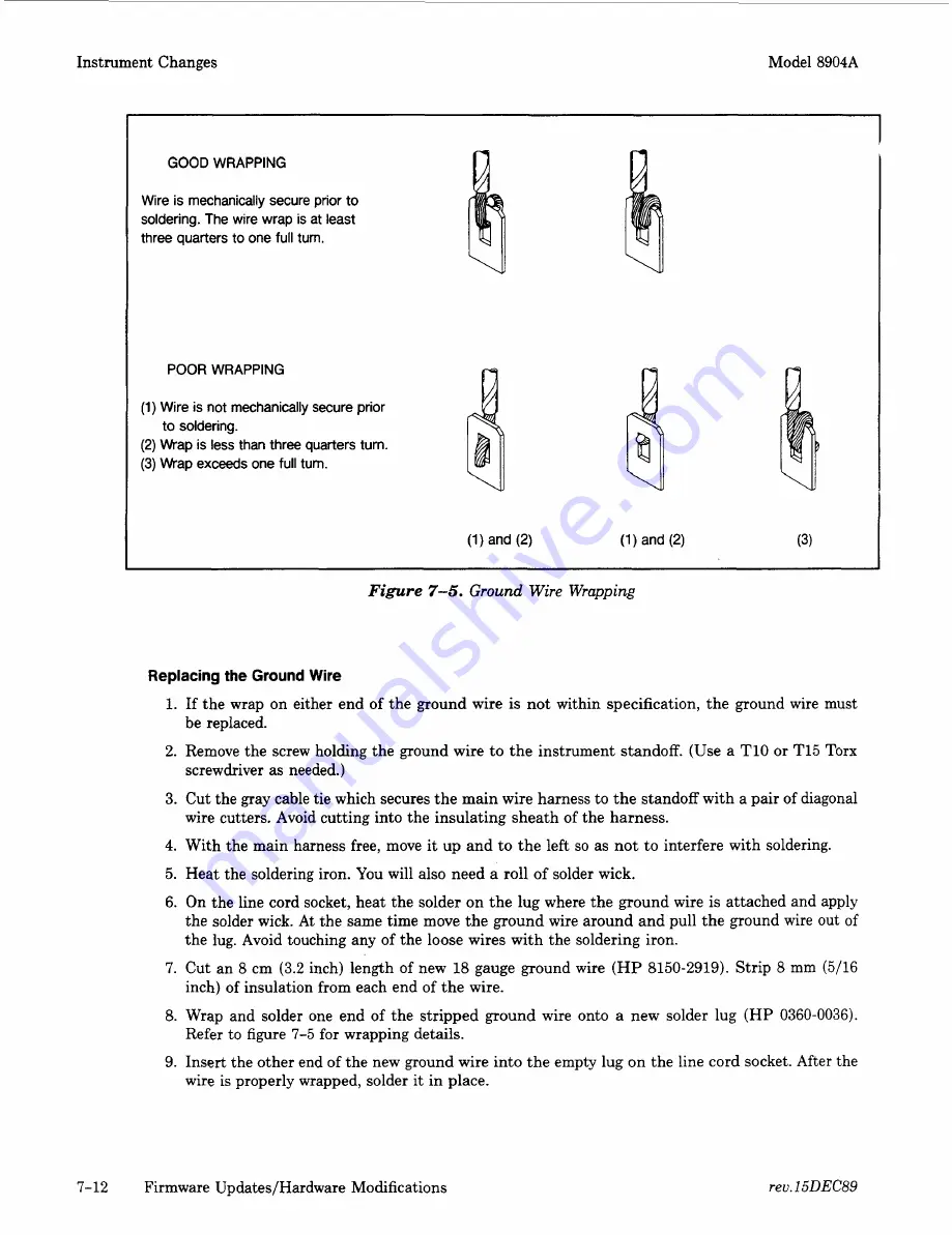 HP HP 8904A Скачать руководство пользователя страница 61