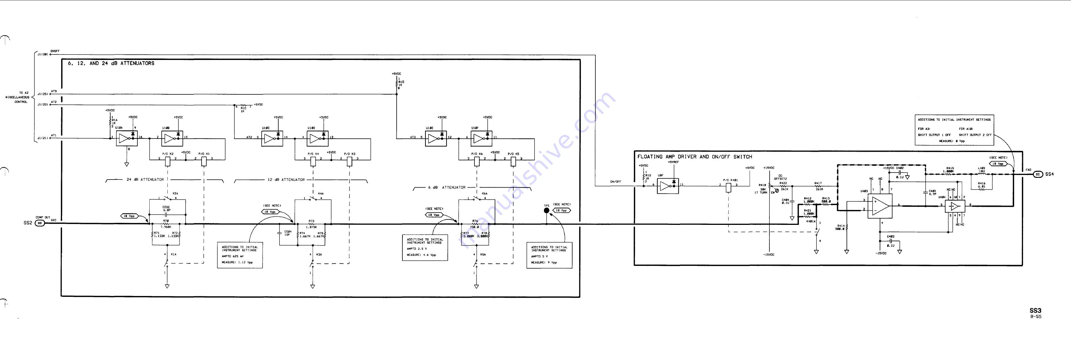 HP HP 8904A Service Manual Download Page 132