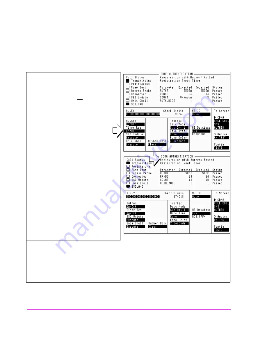 HP HP 8924C Application Manual Download Page 218