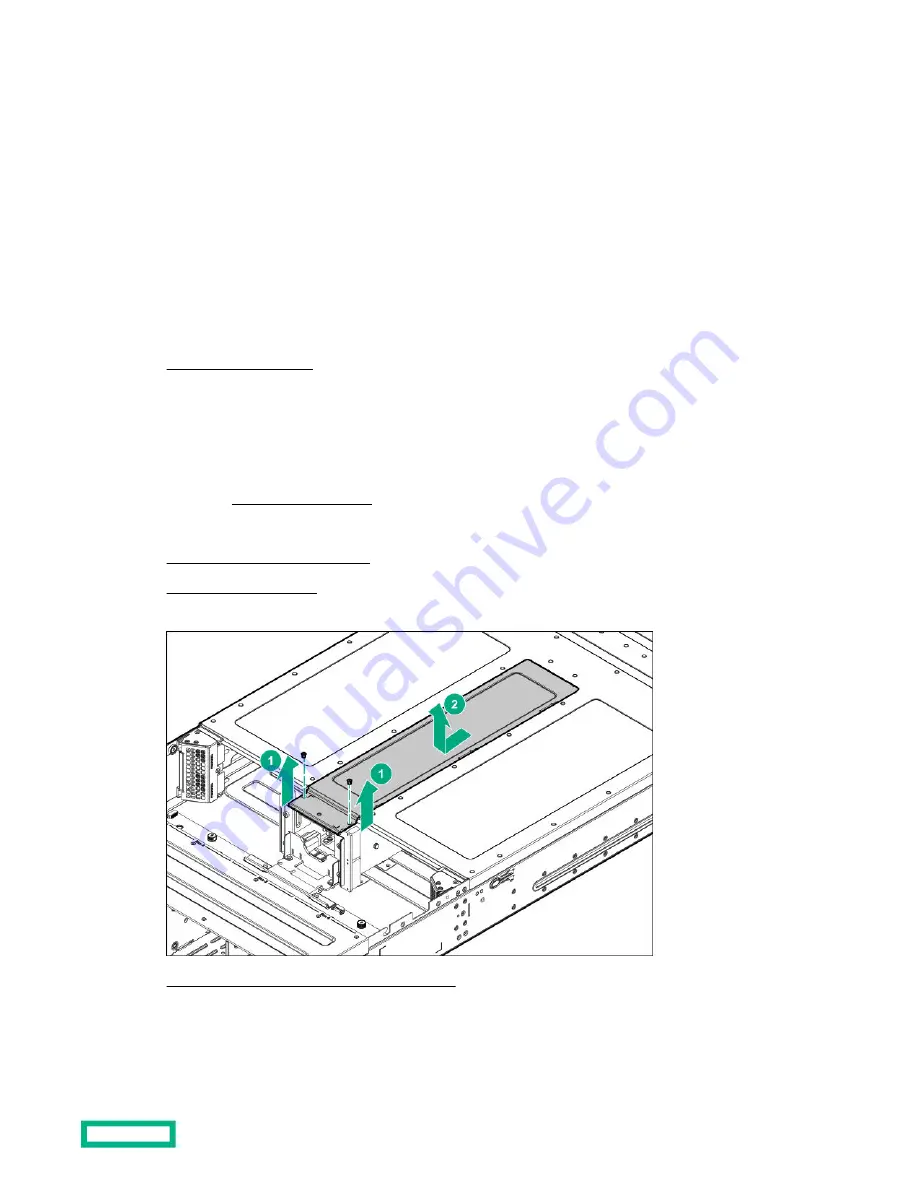 HP HPE Apollo 2000 Gen10 Plus Service Manual Download Page 68