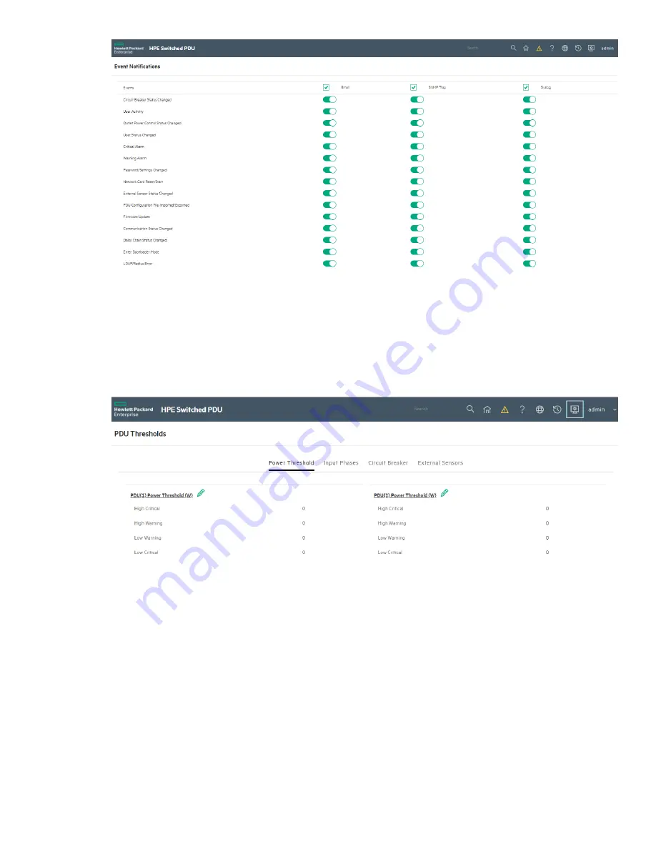 HP HPE G2 Series User Manual Download Page 81