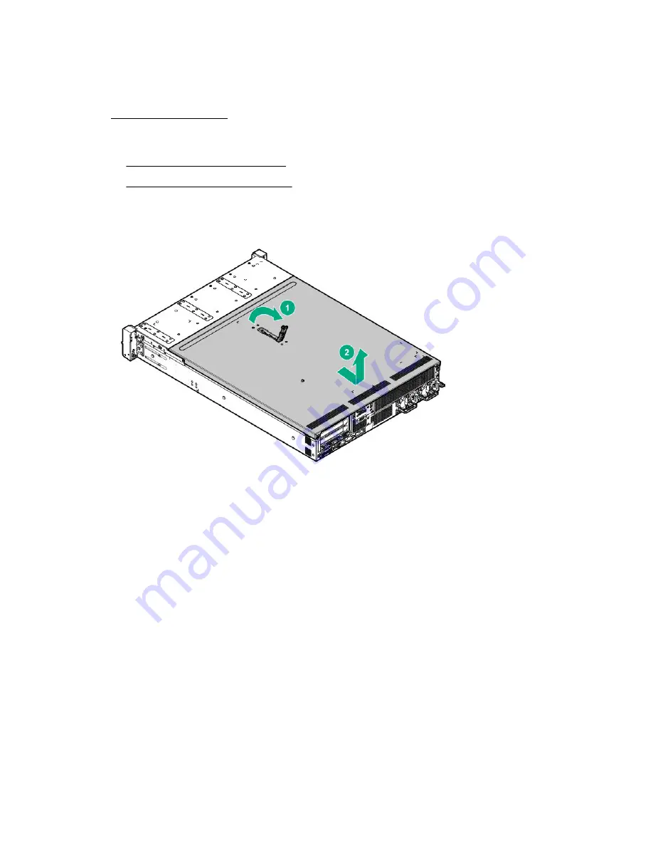 HP HPE ProLiant DL180 Gen10 Скачать руководство пользователя страница 35