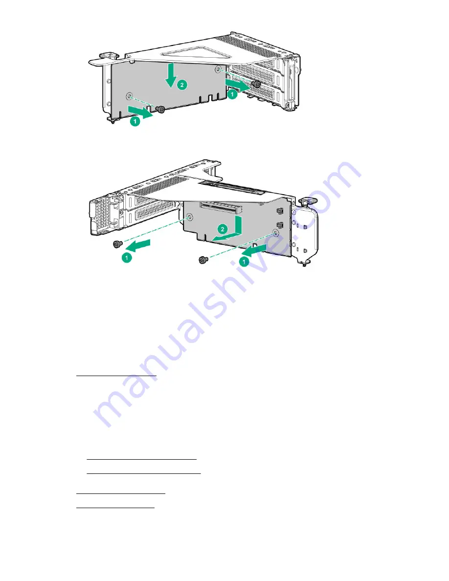 HP HPE ProLiant DL180 Gen10 Скачать руководство пользователя страница 53